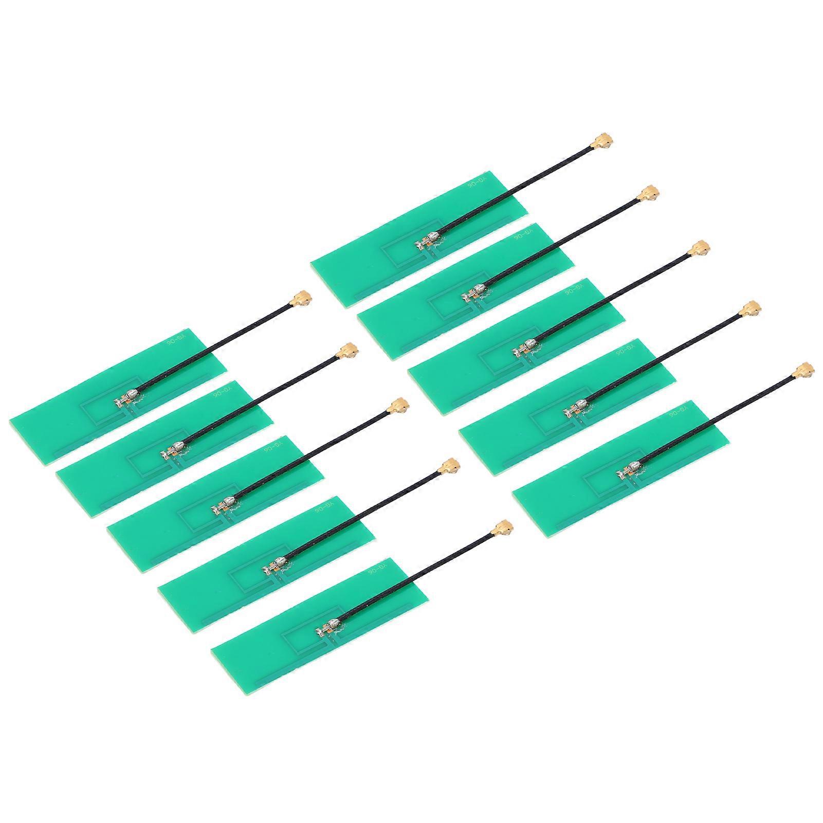 10PCS Builtin PCB Antenna RG1.13 Wire Back Adhesive compatible ZIGBEE Module 5g 5.8g 2.4g