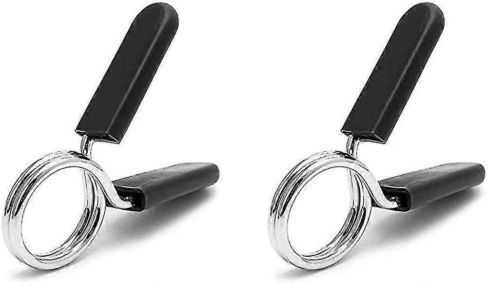 Dumbbell Locks, Locking Device, Spring Locks, Barbell(2 Pieces, Black)
