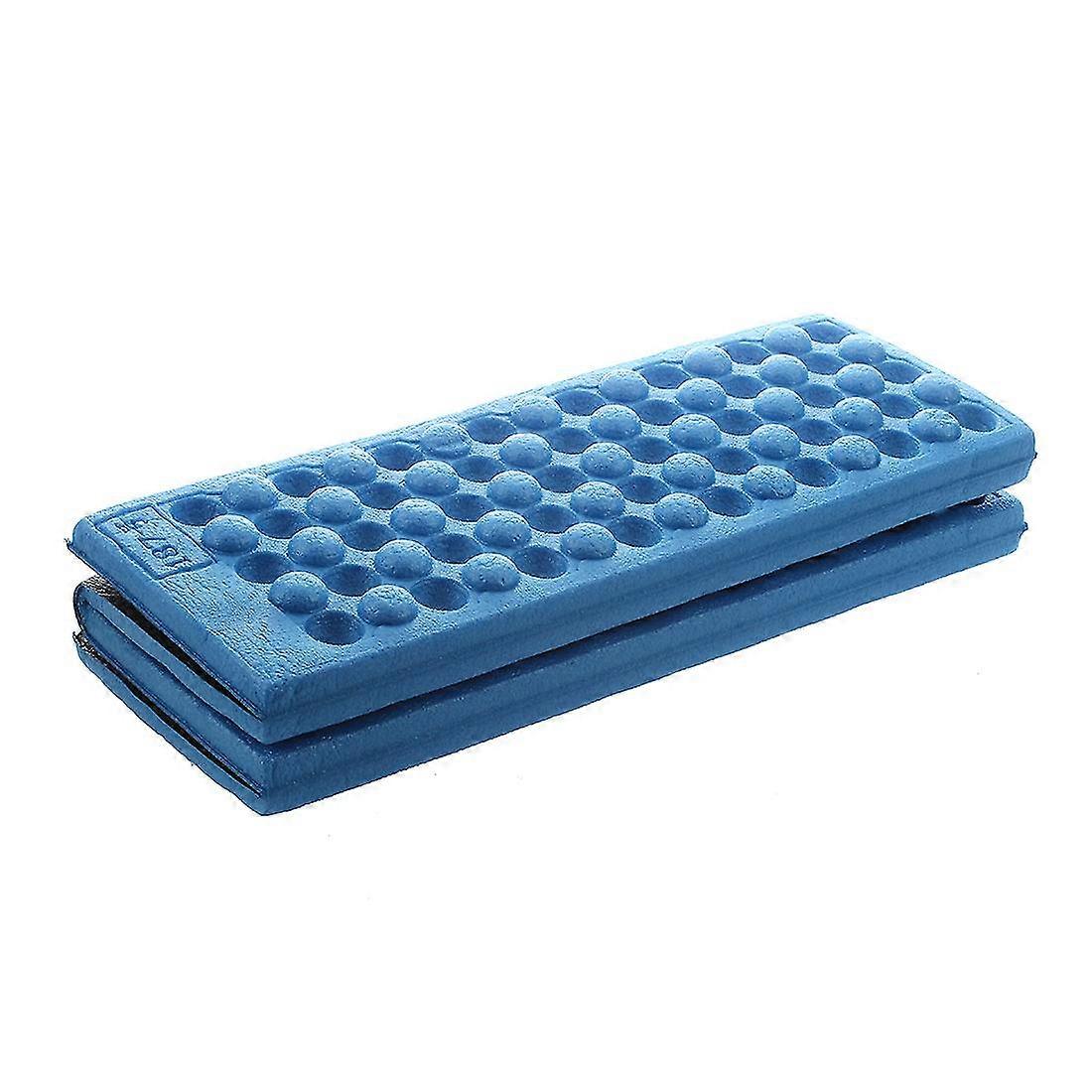 Folding Foam Waterproof Pad Chair Cushion (blue)