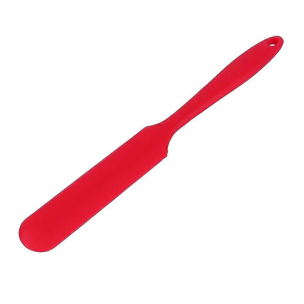 Red Silicone Baking Spatula Scraper Brush for Mixing Cake Cream Butter
