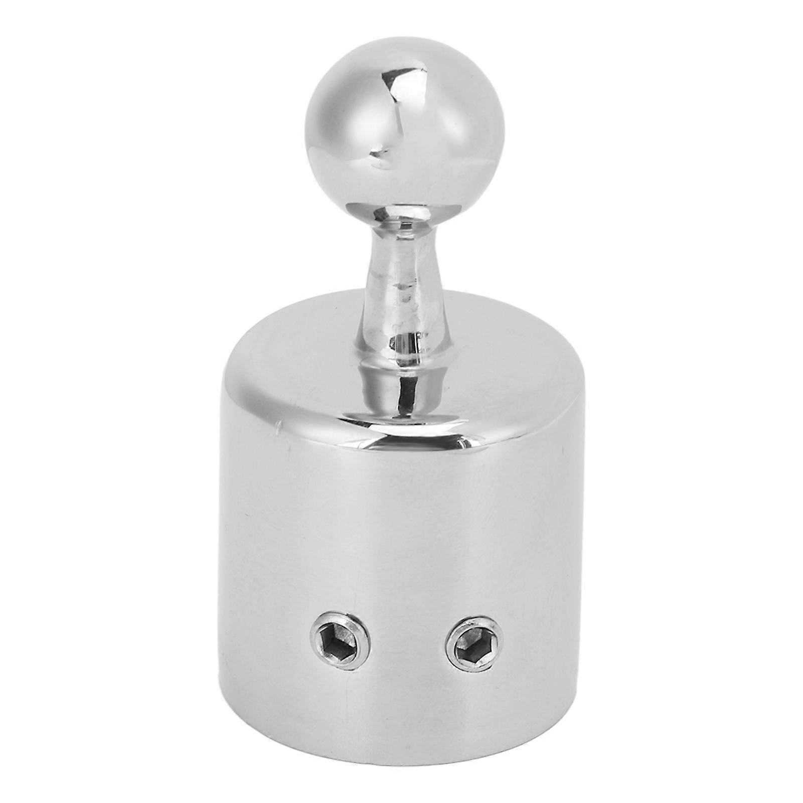 25.6 مللي متر قارب بيميني أعلى غطاء المظلة تركيب نهاية العين الخارجية البحرية الفولاذ المقاوم للصدأ لأنبوب دائري 25 مم