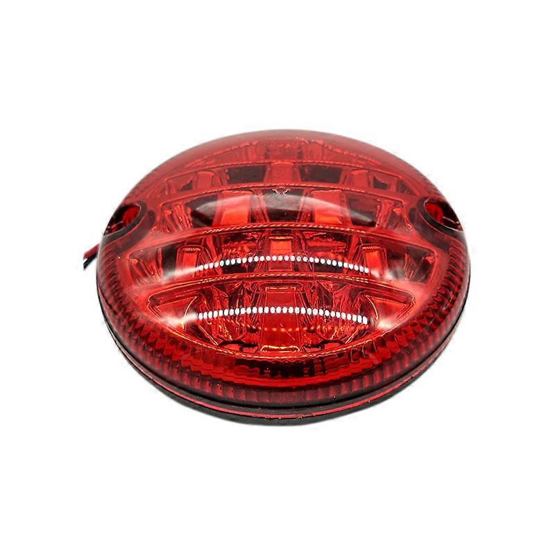 12V / 24V LED 95mm Waterproof Truck Trailer Light Fog Light Red Rear Row Car Universal Fog Light High Quality Led Fog Light