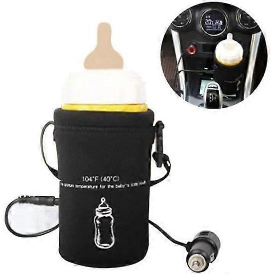 Car Auto Bottle Warmer Fast Portable Waterless Work Waterproof Surface Best Gift for Mom and Baby