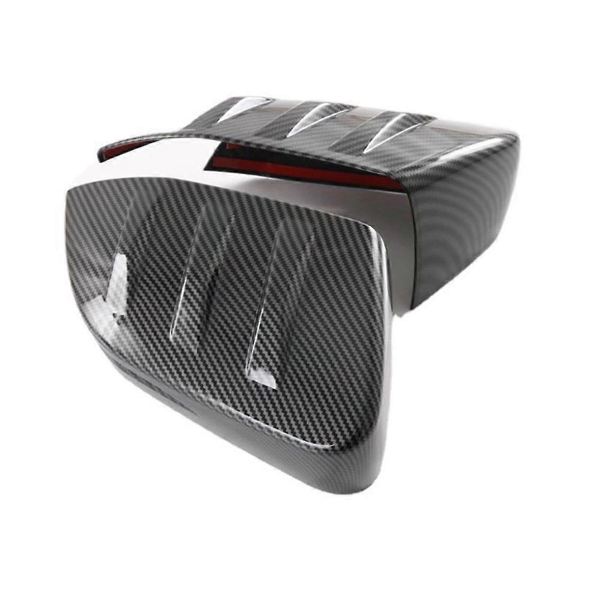 For -V 2023 2024 ABS Carbon Car Side Door Mirror Trim Rear View Mirror Cover Decor Accessories