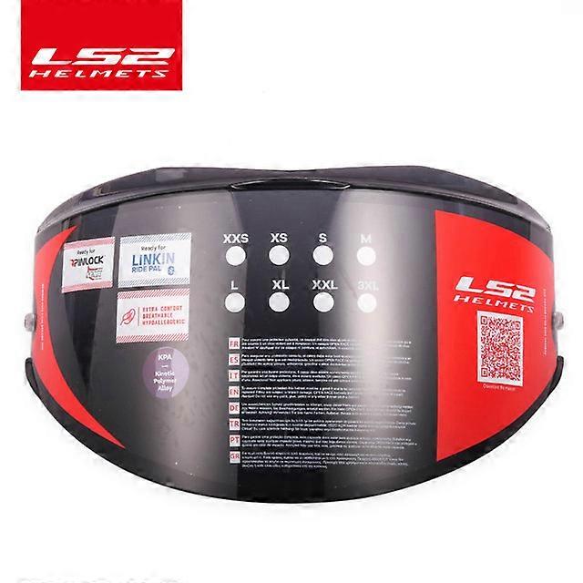 LS2 Valiant helmet visor smoke rainbow silver lens shield only for LS2 FF399 model with anti-fog patch holes