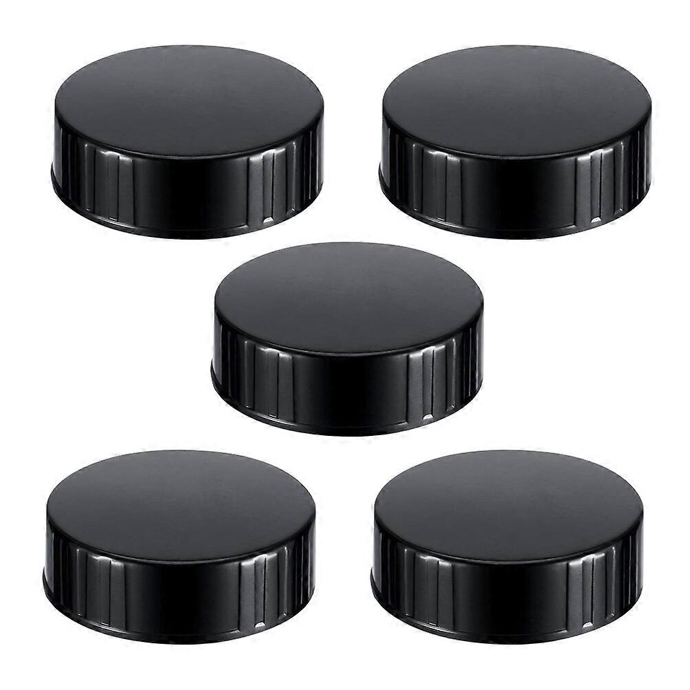 5 قطع 38 مم بولي ختم المسمار قبعات زجاجة بلاستيكية أغطية زجاجات البيرة الزجاجية المستديرة