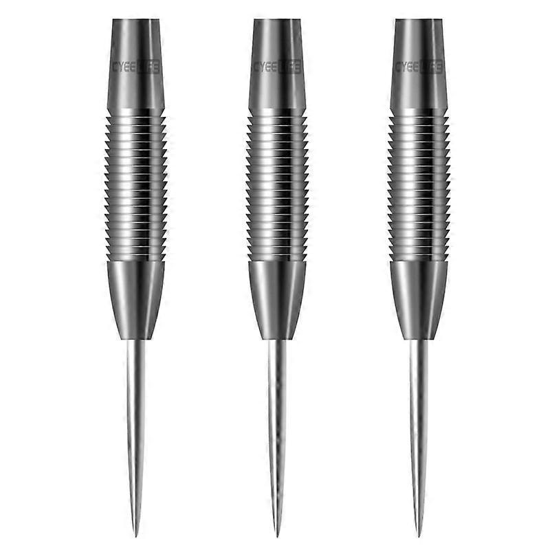 CyeeLife 21g 22g 23g 26g 28g 30g Tungsten 90% Steel Dart Barrels 3pcs For Metal tip Dartboard No AccessoriesDart Backboards