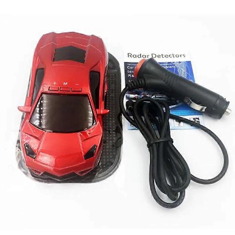 12V Car English Russian Voice LED Display Detector electronic Dog 10 Car Speed Testing Driving Safely Avoiding Laser Anti Radar