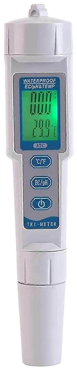 Precise 3 in 1 Digital Pen Water Quality Monitor Tester Chlorine Water Quality Detector Pen PH/EC/Temp