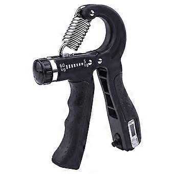 Hochwertiger (Schwarzer) Griffverstärker Griffverstärker Set 5-60kg Einstellbarer Widerstand Unterarmtrainer, Griff S