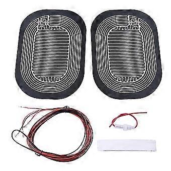 di alta qualità Dc 12v Auto Lato Ala Specchietto Riscaldante Pad Universale Specchietto Retrovisore Nebbia Antiappannamento Rapido Specchi Caldi