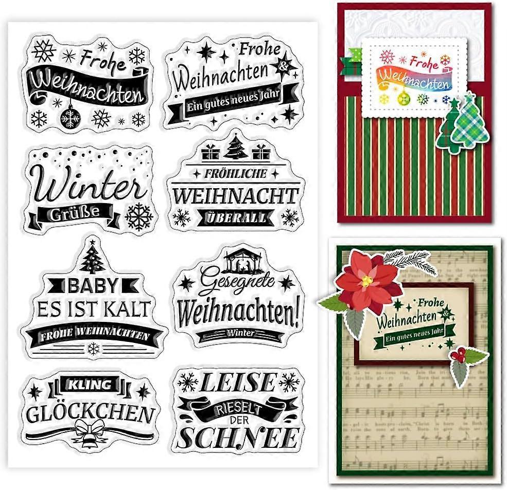 Custom Summer Theme PVC Plastic Clear Stamps for DIY Making Word 160x110mm