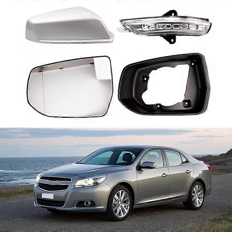 Applicable To 12-19 Chevrolet Mairui Bao Rearview Mirror Shell Rearview Mirror Cover Reflector Turn Light