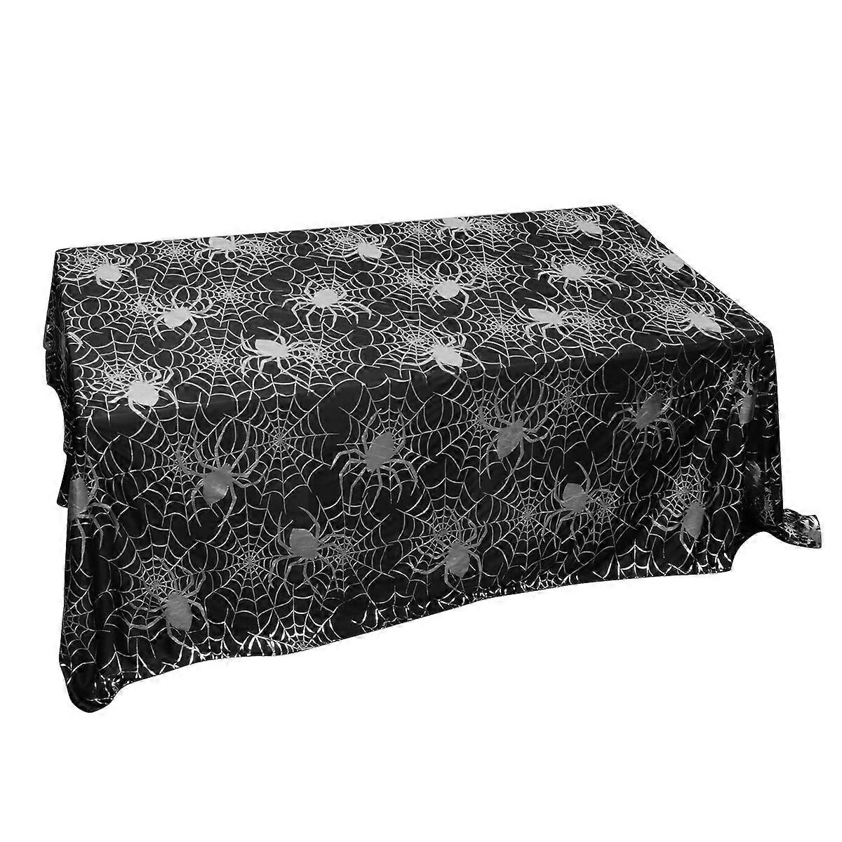 Halloween Tablecloth Spider Web Pattern Tablecloth Tablecover Decoration Decor Props Home Decoration Big Spider Pattern