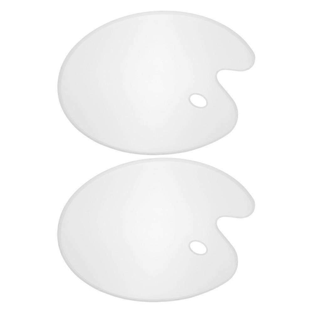 2pcs DIY Epoxy Resin Color Palettes Mold Silicone Molds Craft Making Tool