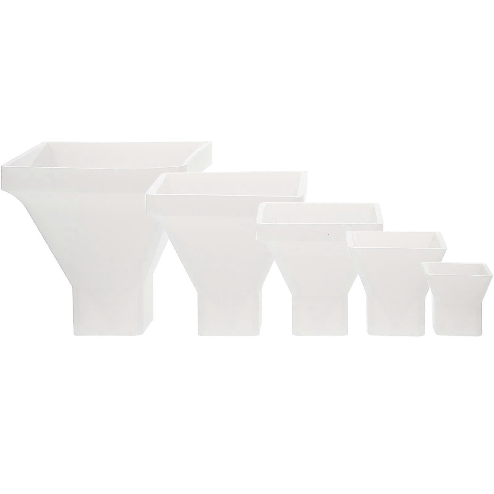 5 stk ornament harpiks skimmel pyramide støbeforme harpiks pyramide støbeforme gør pyramide skimmel mousse forme