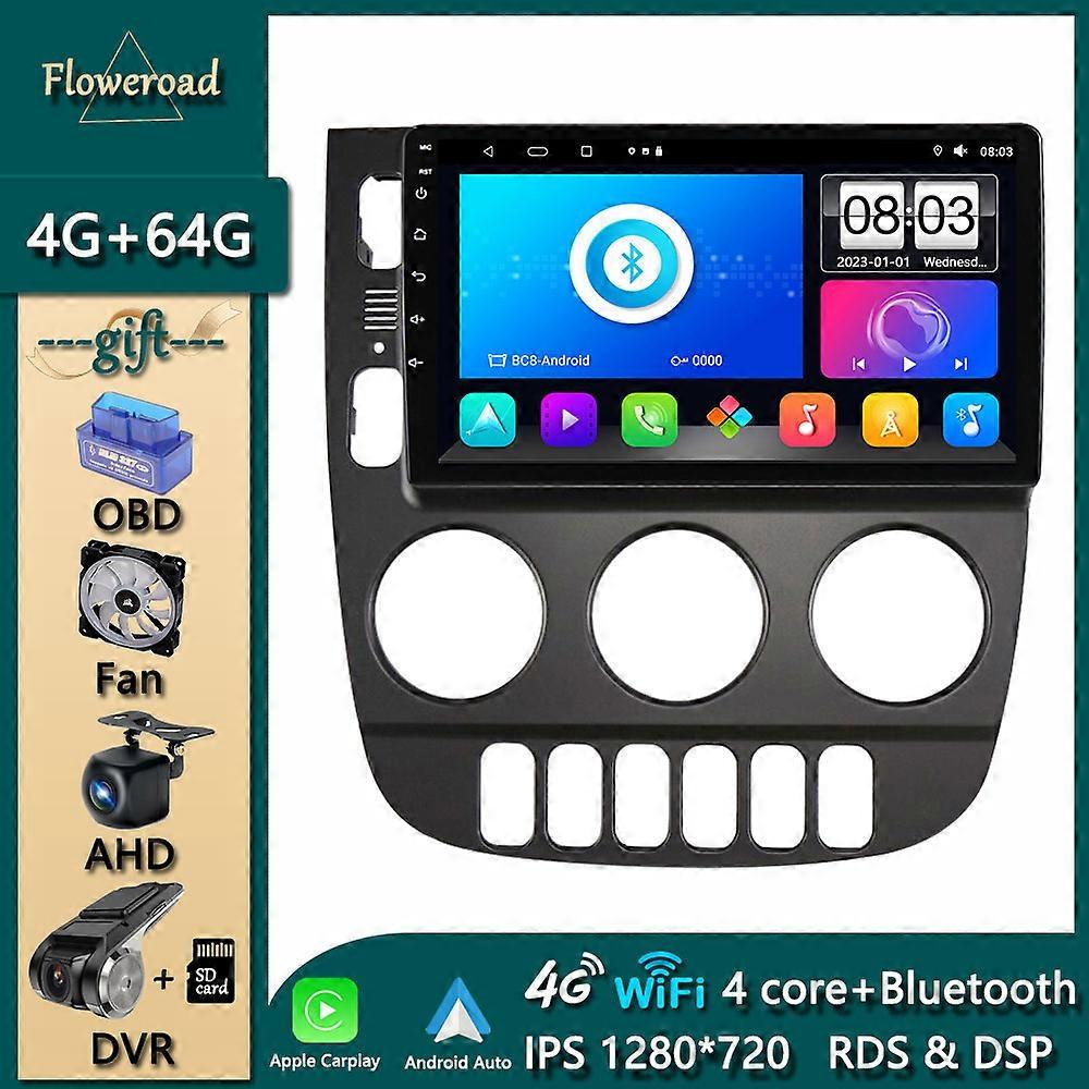Head Unit Carplay For Mercedes Benz M-Class W163 ML 2001 -2005 Car Radio Multimedia Player Android Navigation GPS IPS Video WIFI