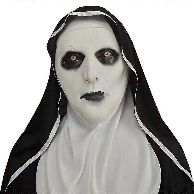 Halloween Ghost Face Mask Taci Nun Mask