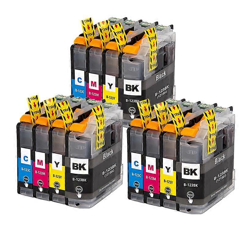 Compatible ink cartridges for Brother LC123 MFC J4410DW J4510DW J870DW DCP J4110DW J132W J152W J552DW printer LC123 XL