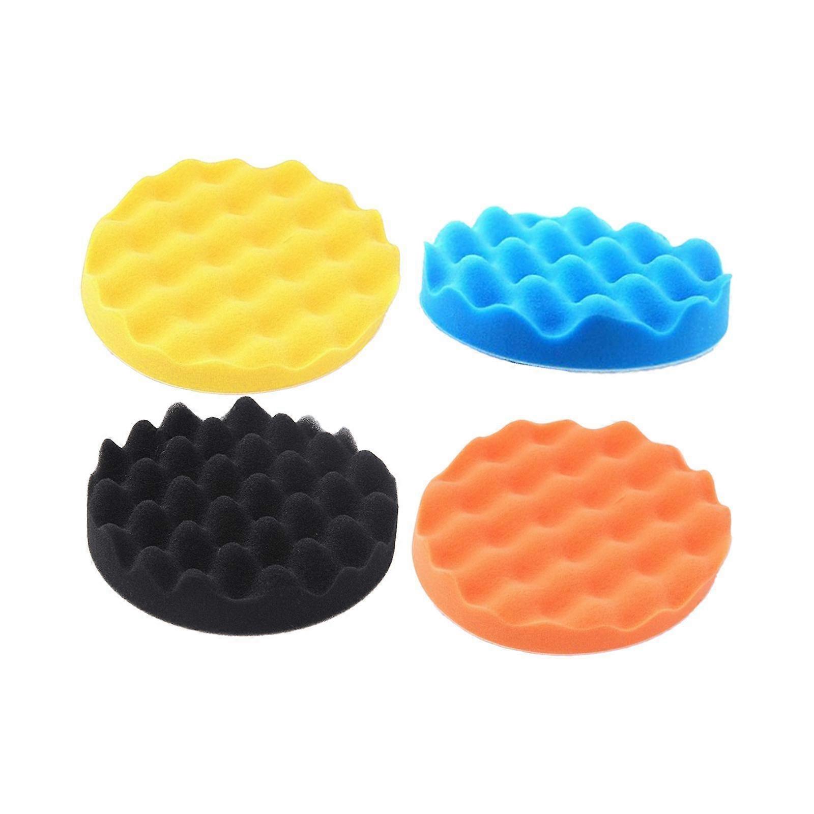 4 Pieces Buffing Pads Defect Removal and Paint Correction Auto Detailing Kit