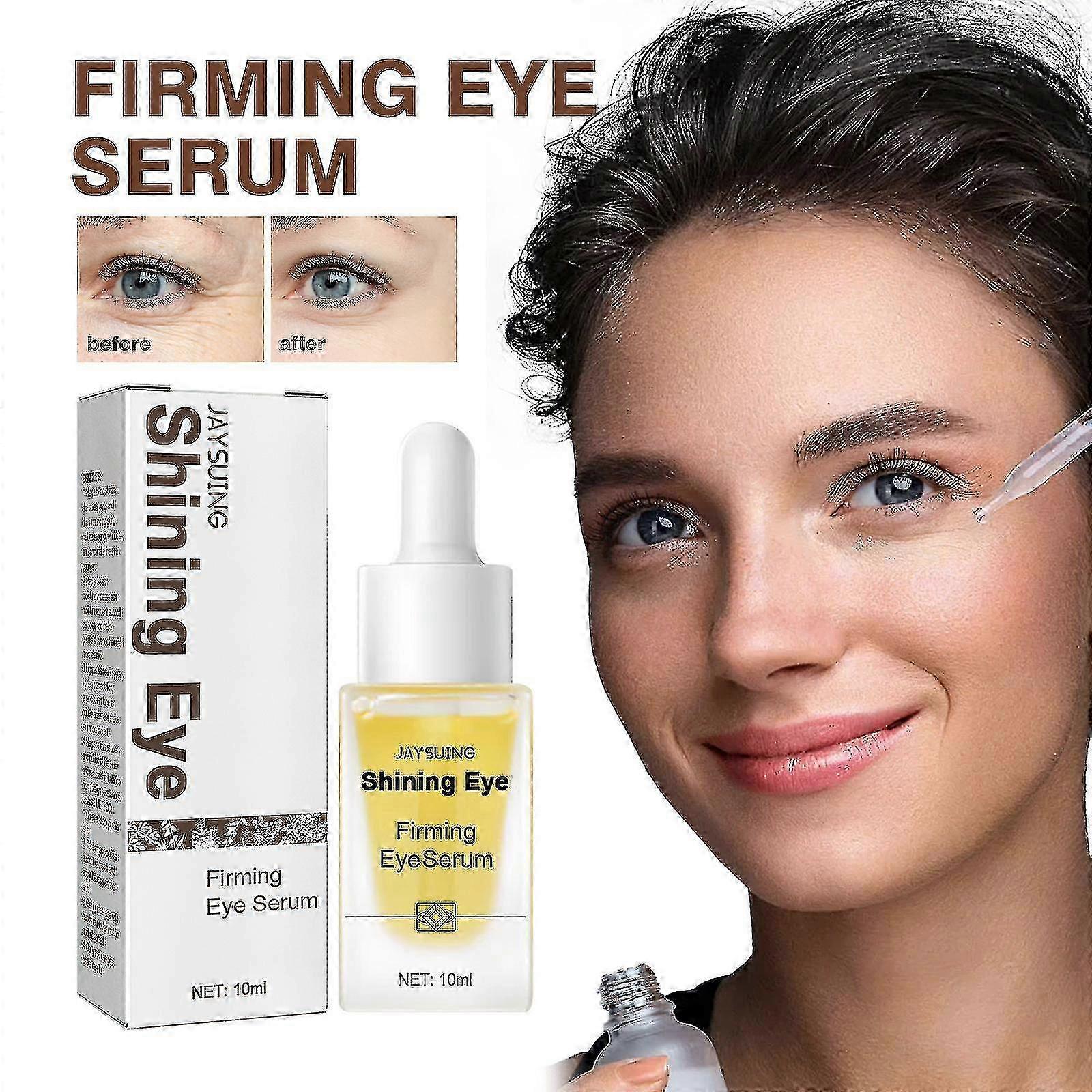 Jaysuing Firming Eye Essence Anti-wrinkle Fading Fine Lines Dark Circles Improved Eye Circle Moisturizing Hydrating Liquid Anti-aging Sk