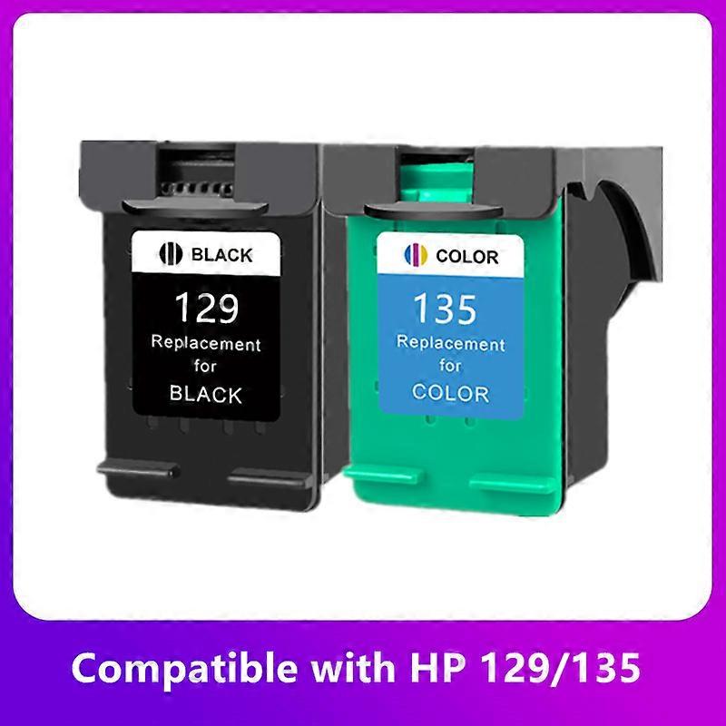Compatible for HP 129 135 for HP129 for HP135 Photosmart C4140 C4150 C4170 C4173 C4175 C4180 C4183 C4188 C4190 Printer
