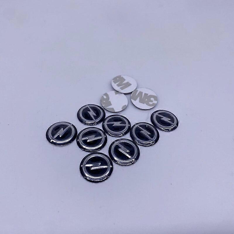 20-100pcs 14mm Opel Car Remote Key Fob Emblem Badge Radio button Sticker Replacement for Astra Mokka Insignia Zafira Corsa Tigra