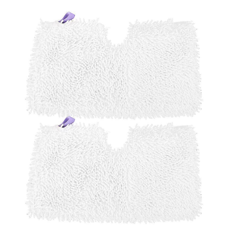2 Panni Ricambio Per Mop Shark Viola - Assorbenti In Microfibra Per S3601 S3501 - 3