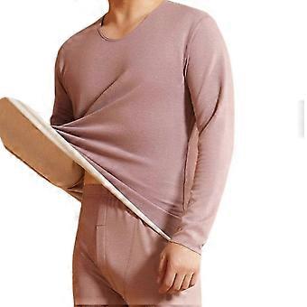 Unterwäsche Männer Frauen Johns Sets Fleece Keep Warm In Weat 3XL Männlich Camel