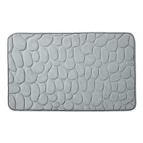 Floor Rugs Easy Clean Water Absorbent Solid Color Anti-slip Entrance Door Bath Mat