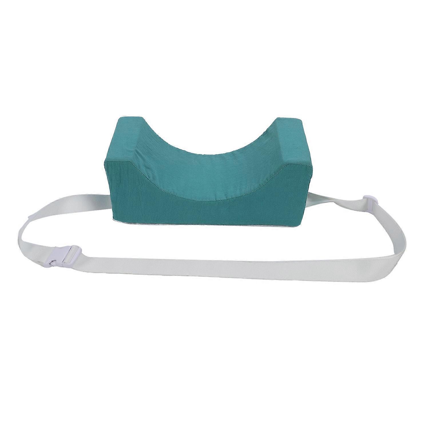 Head Positioner Pillow Green Cotton Cloth Comfortable Breathable Adjustable Neck Support Head Stabil