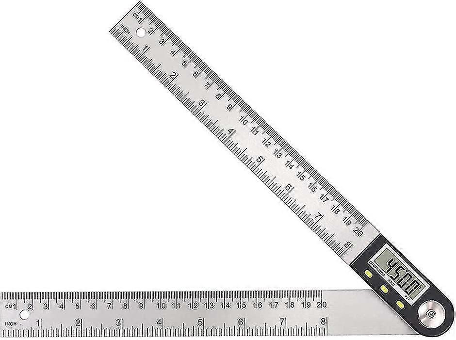 Digital Angle Finder Ruler,digital Angle Finder 0-360,stainless Steel Digital Inclinometer Protractor,with Data Hold Function And Zeroing Resett