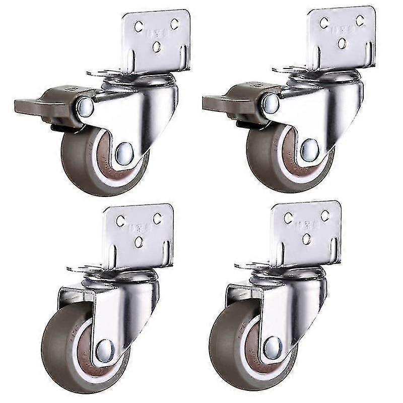 Furniture Casters Quite Roller Wheels4pcs-1.5 Inch