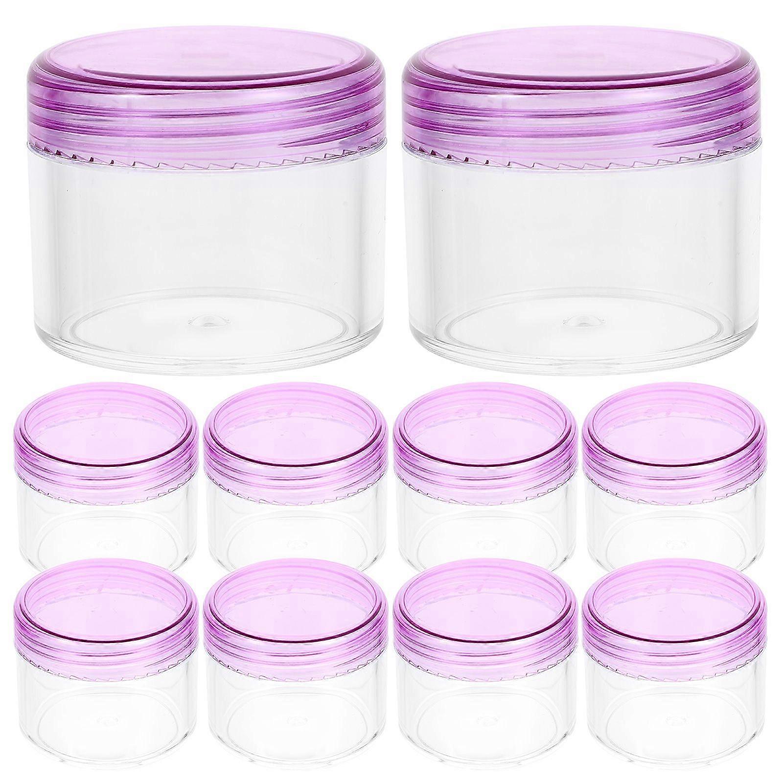 12Pcs Empty Cream Containers Small Cosmetic Containers Refillable Cosmetic Jars Small Containers