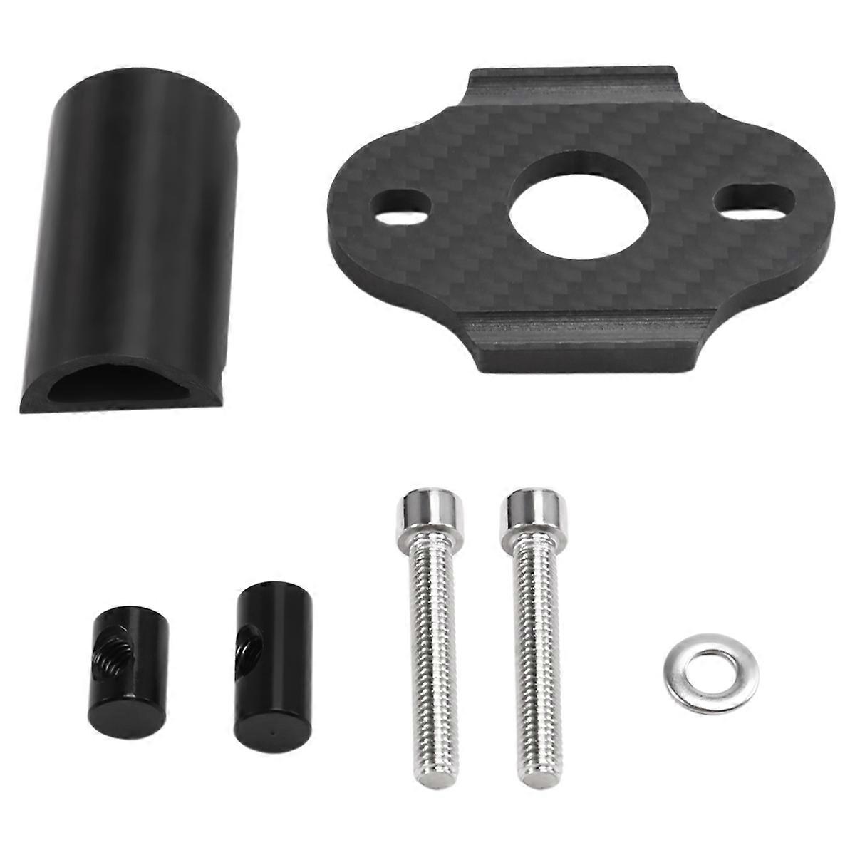 Carbon Fiber Bicycle Seatpost Top Cap with Screw for F12 Seatpost Clamps Carbon Top Cover Stem Cove