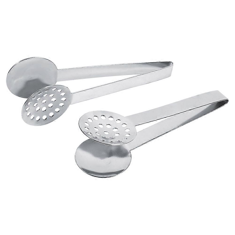 Stainless Steel Tea Bag Strainer Ergonomic Solid Plate