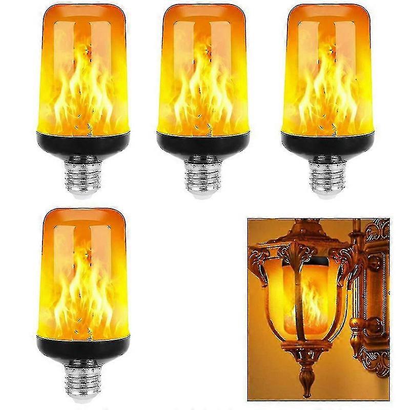 Ampoule à flamme LED, ampoules scintillantes à 4 modes, ampoule à flamme de base E26/E27, NoëlP20211224847