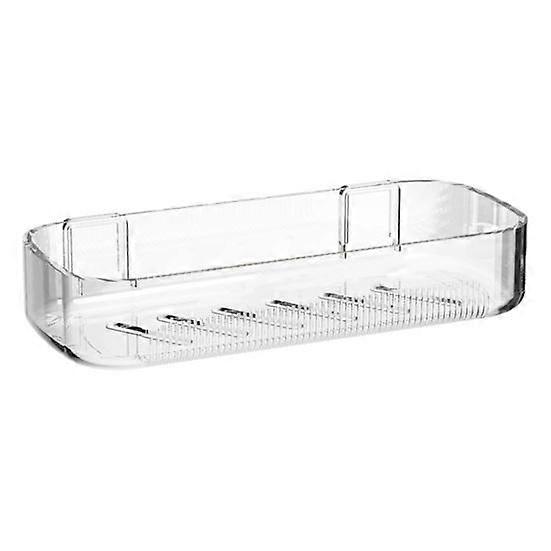 Bathroom Shelf Space-saving Adhesive Shower Rack Durable Wall Mount Bathroom Storage Organizer for Home