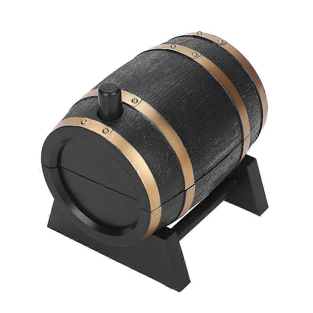 Wine barrel-shaped storage box, beautiful and practical kitchen tools