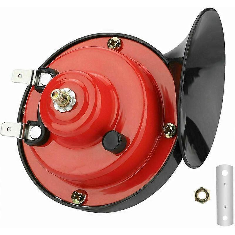 12 V 300 dB Zughupe, wasserdicht, für Motorrad, LKW, Zug, Boot, Auto, SUV, Boot – Rot | ESCAPE