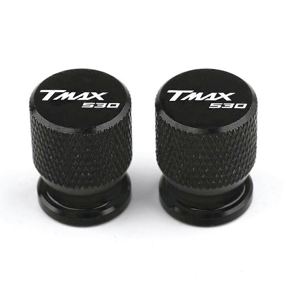 For YAHAMA TMAX TMAX530 530 Universal Motorcycle CNC Accessories Aluminum Vehicle Wheel Tire Valve Stem Caps Covers With logo