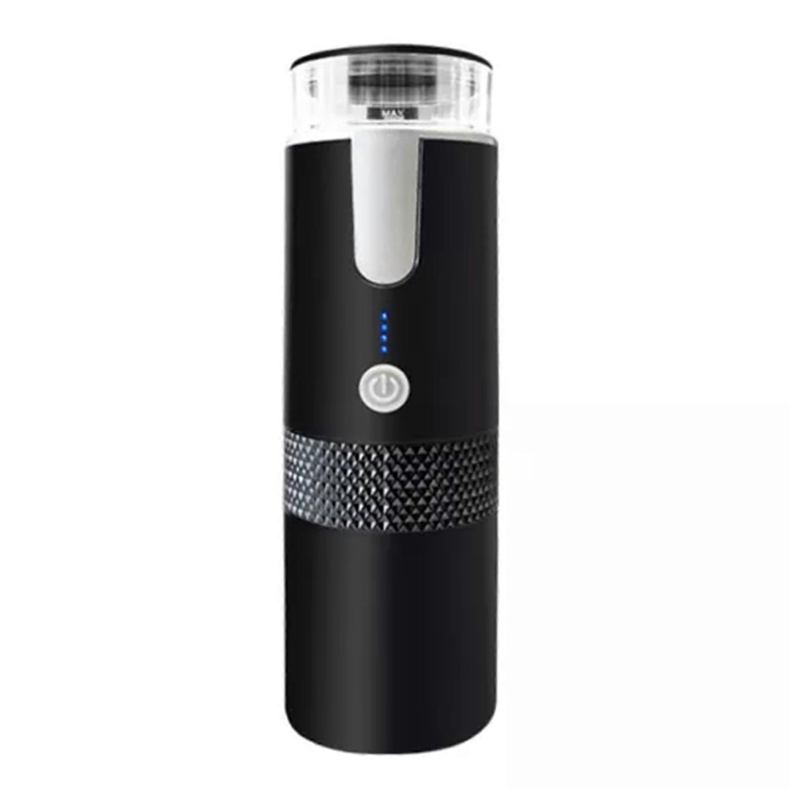 Portable Coffee Maker USB Rechargeable Washable Espresso Machine for Coffee Grounds and Capsules Professional Filter No Paper Needed for Travel Home