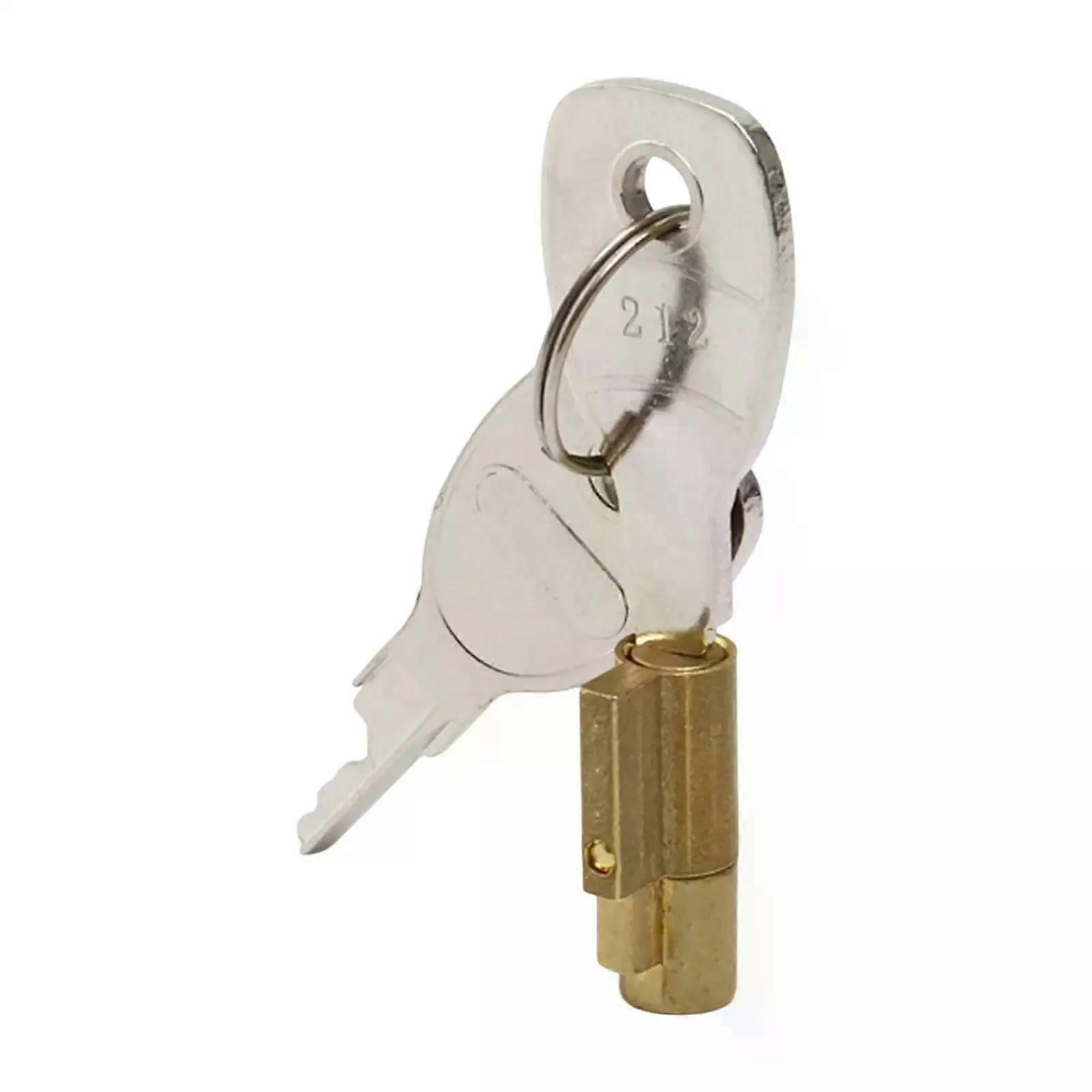 Trailer Coupling Hitch Lock compatible for  Vehicle Refrigerator Lock Letter Box Lock MAXP