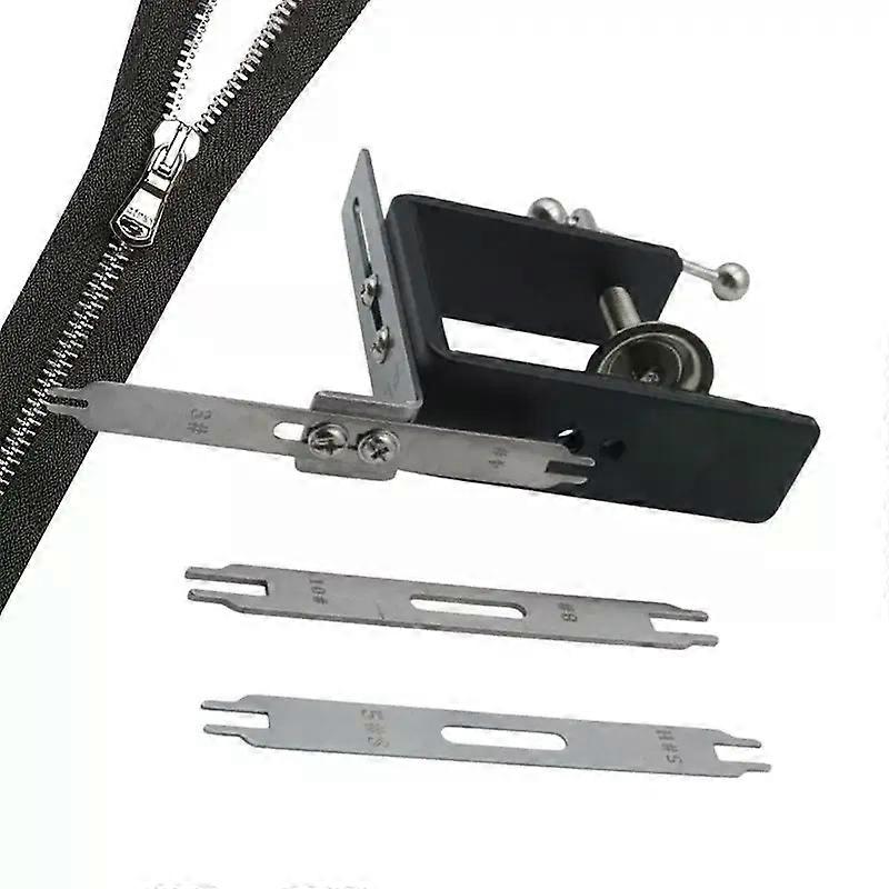 Sewing Zipper Installation Tool Manual Simple Using Accessories Repair Replacement Parts for Tailor No Lock Slider