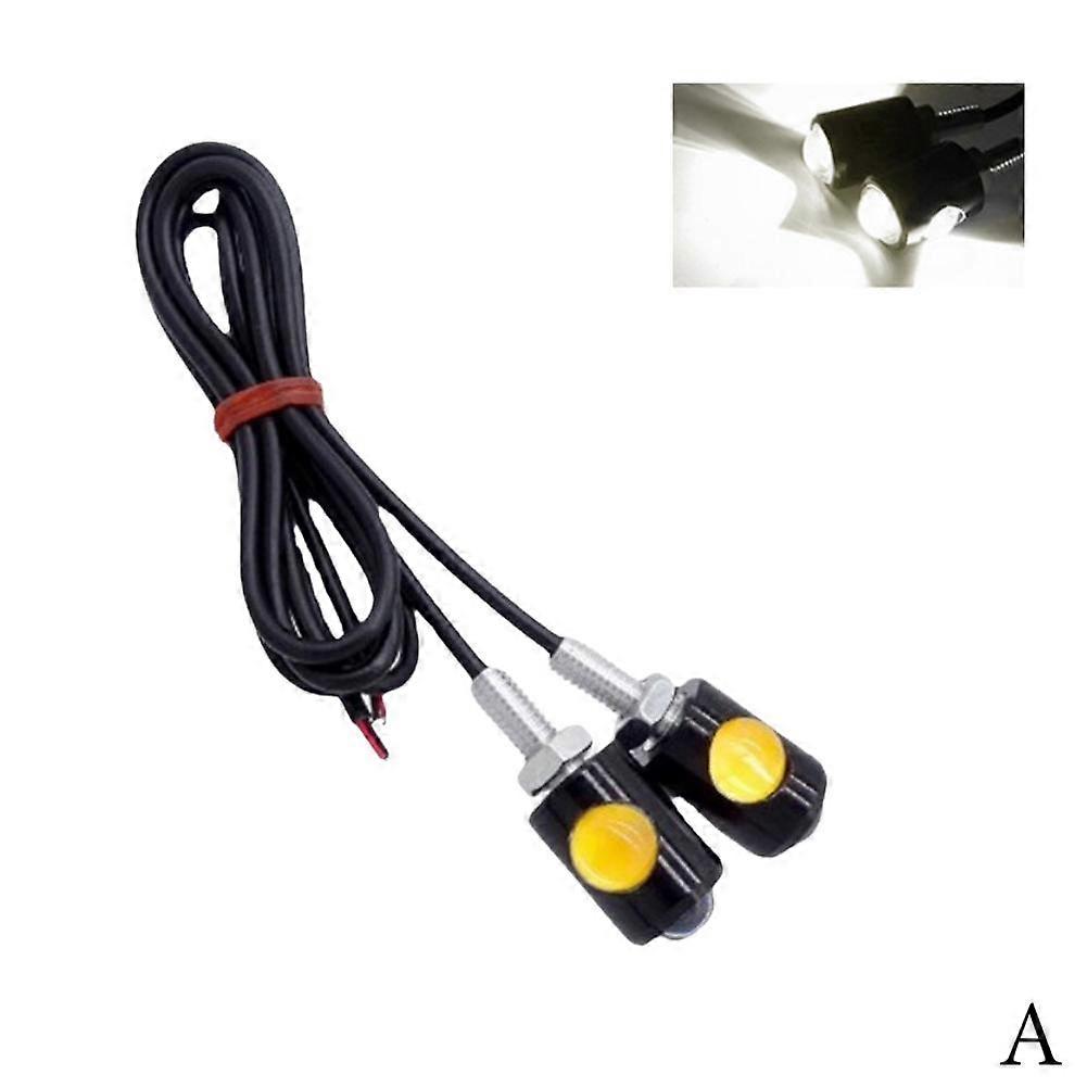 Feu de jour à LED pour moto, clignotant, feu arrière