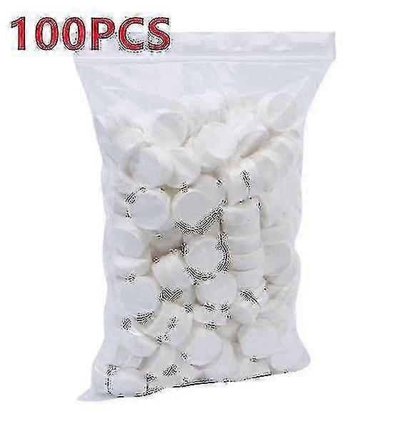 500pc/100pcs μαγικό μαλακό βαμβάκι μίας χρήσης συμπιεσμένος ιστός ταξιδιού δισκίων σκουπίζει πετσετών