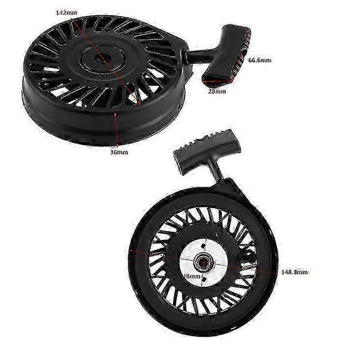 Pull Start Recoil Starter Compatible With Tecumseh 590702 590739 590637 Lv195ea Lev80 Lev115 Hb057 -cdsx-Yvan
