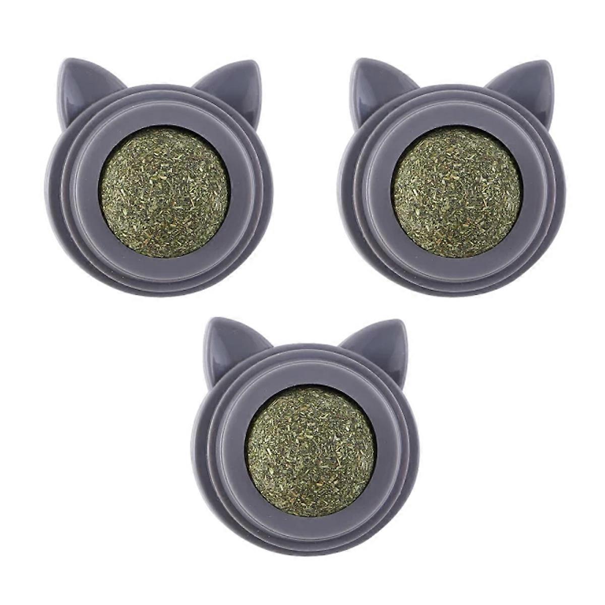 3 pcs Catnip Ball Organic cat ball Catnip toy Interactive cat toy