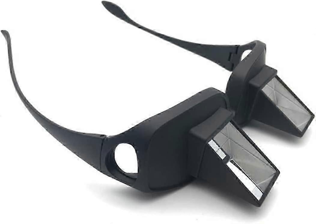 Bed Prism Spectacles Horizontal Mirror Lazy Readers Glasses 90 Degree Prism Glasses for Laying Down Reading and Watching TV