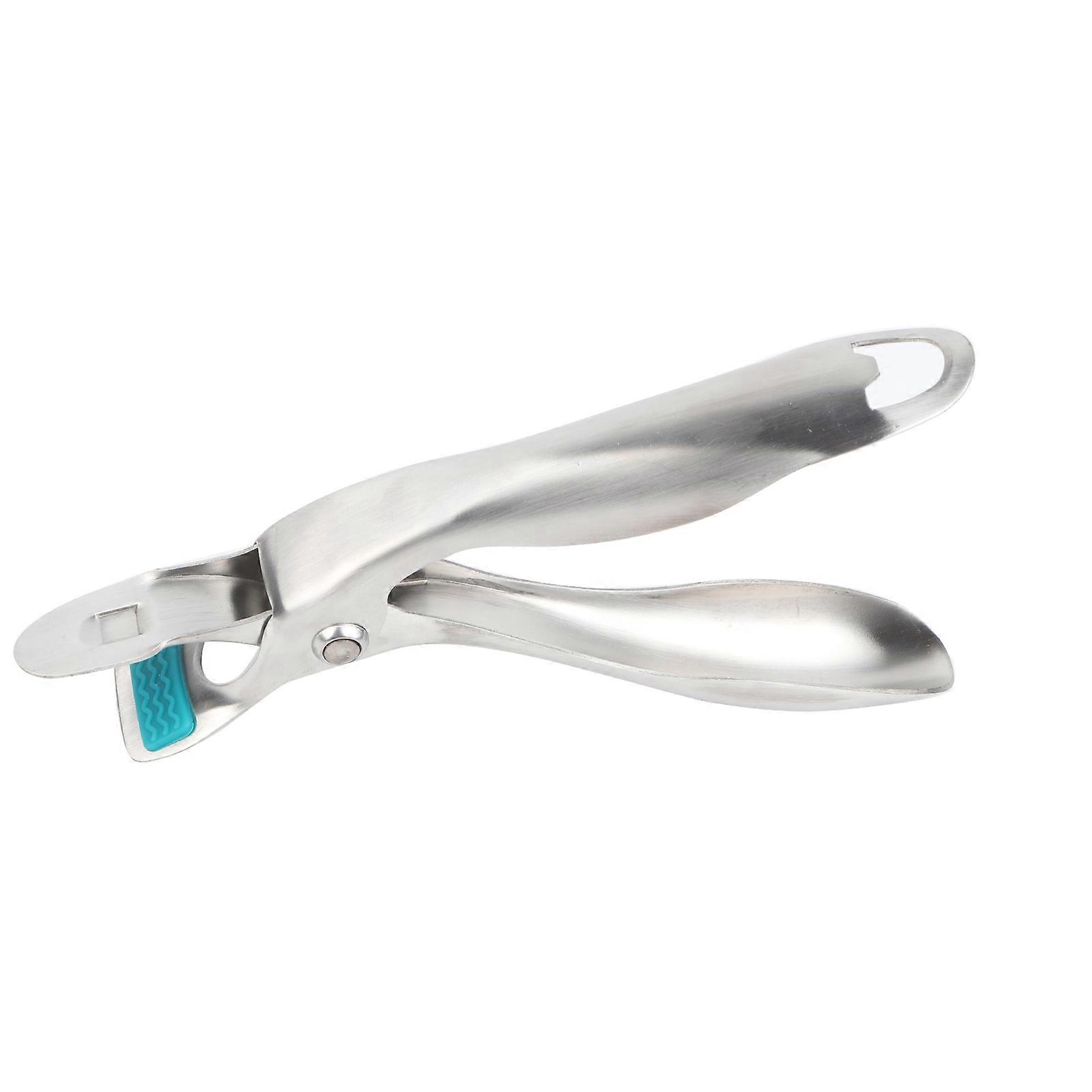 Stainless Steel Bowl Clip, Multifunctional Scald Heat Proof Gripper with Automatic Spring, Curved Handle for Effortless Use in Any Kitchen